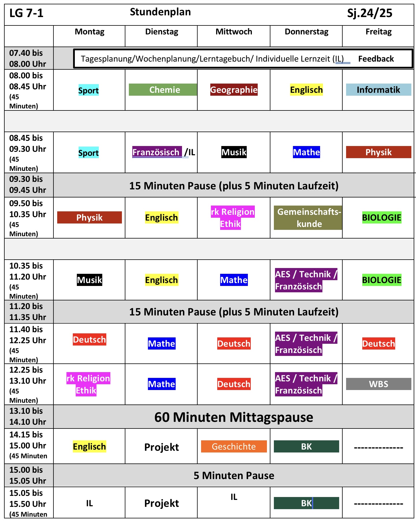 BsplStundenplan
