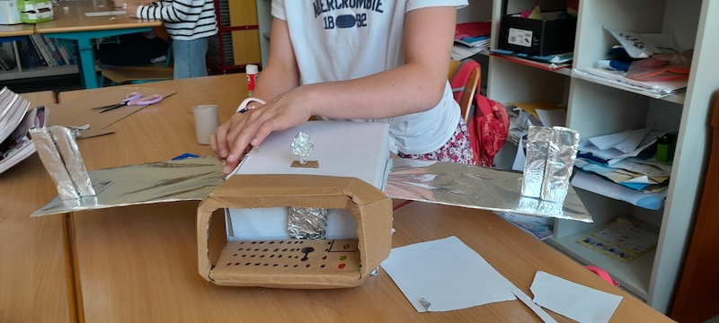 Projektwoche Flug zum MOnd GS 24